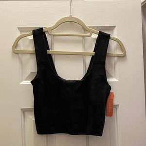 Black Crop Top